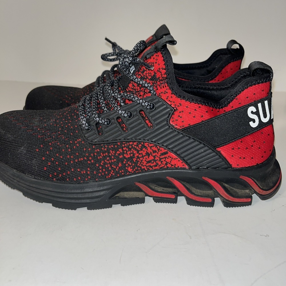 SUADEX Steel Toe Shoes for Men Women Indestructible Safety Work Tennis Sneakers